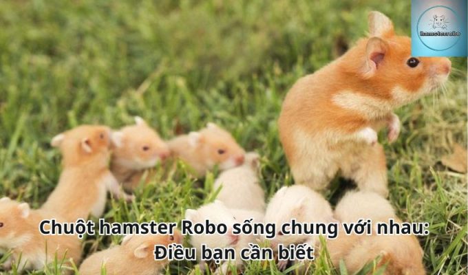 Chuột hamster Robo sống chung với nhau: Điều bạn cần biết